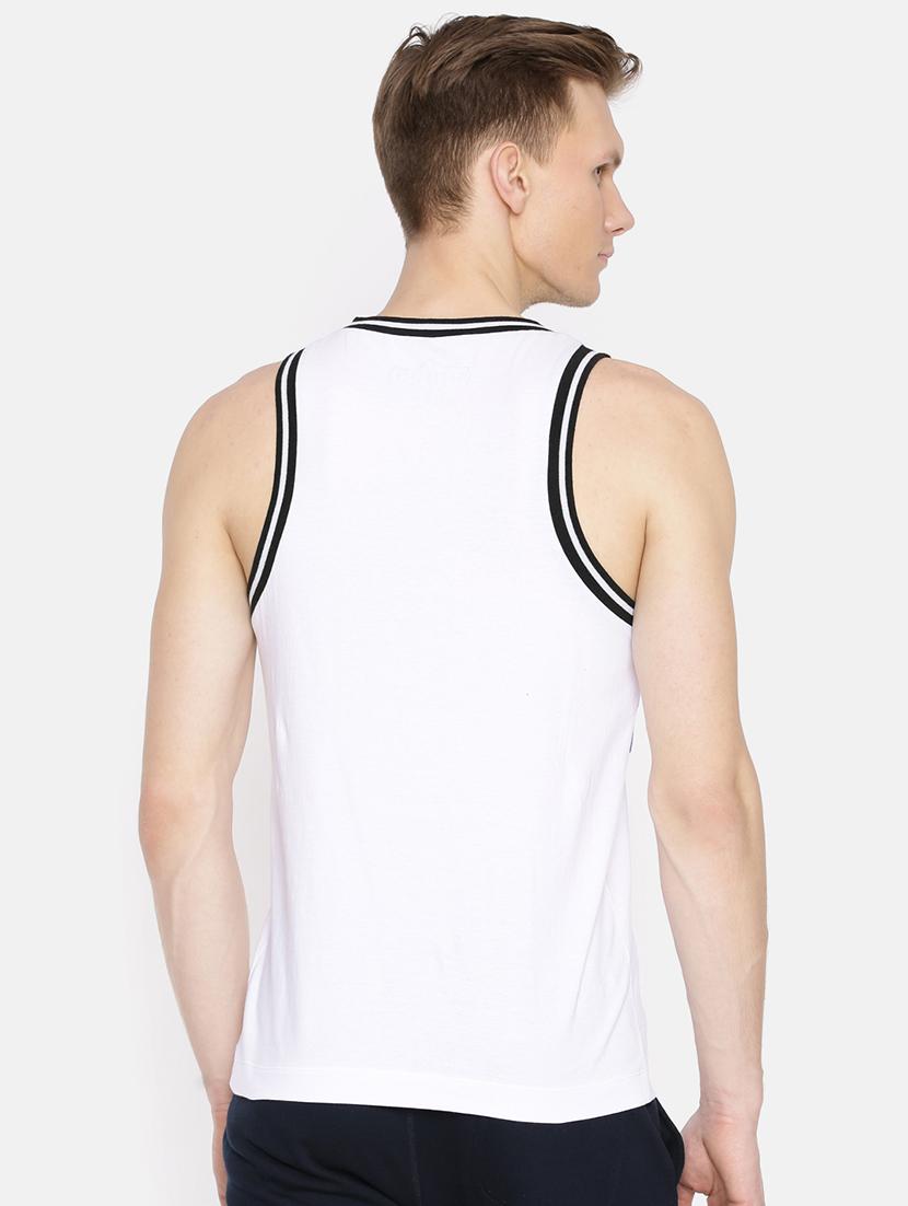 white cotton blend vest - 15925367 - Zoom Image - 3
