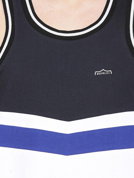 white cotton blend vest - 15925367 - Zoom Image - 4