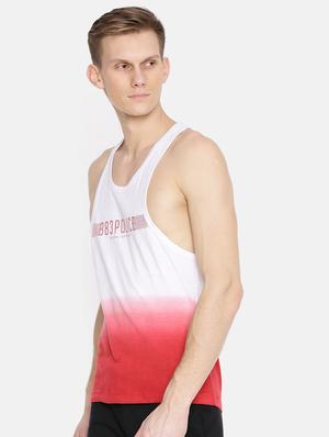 red cotton blend vest - 15925371 - Standard Image - 2