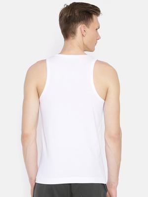 white printed vest - 15925373 - Standard Image - 3