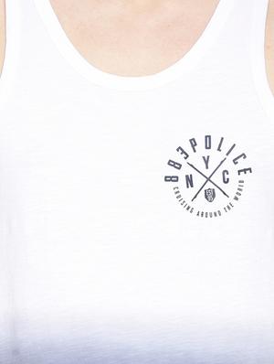 navy cotton blend vest - 15925374 - Standard Image - 4