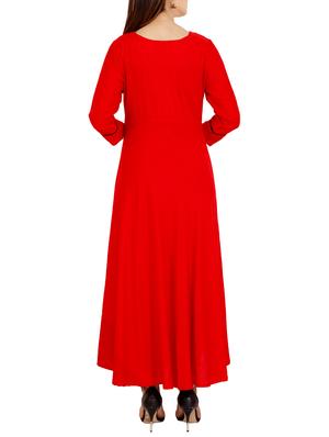 embroidered flared dress - 15925395 - Standard Image - 3