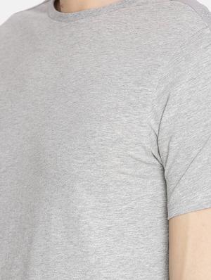 grey cotton t-shirt - 15925519 - Standard Image - 4