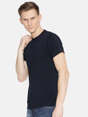 navy blue cotton t-shirt - 15925520 - Standard Image - 2