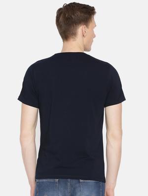 navy blue cotton t-shirt - 15925520 - Standard Image - 3