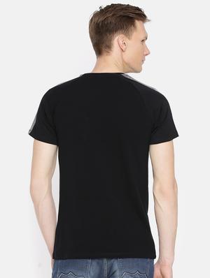 black cotton t-shirt - 15925521 - Standard Image - 3