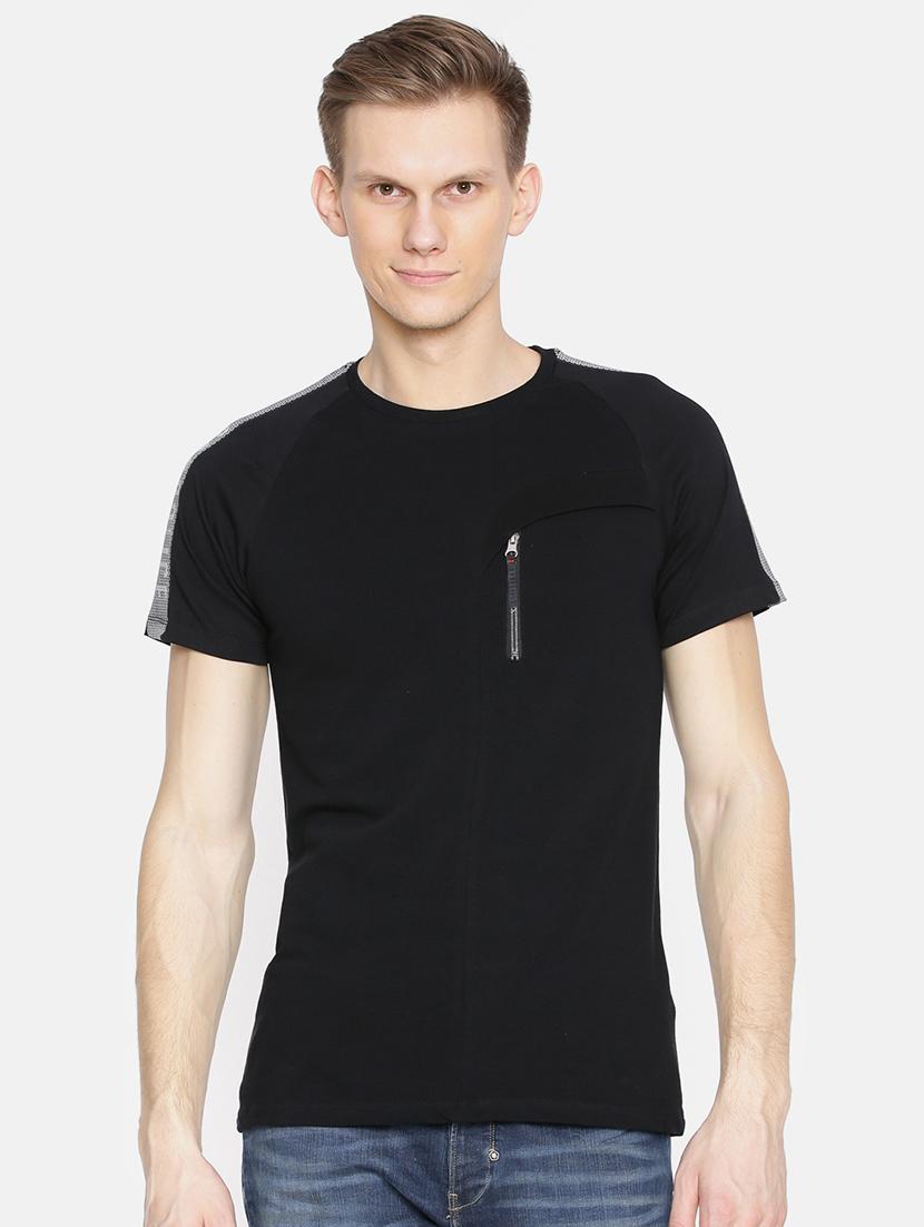 black cotton t-shirt - 15925521 - Zoom Image - 1