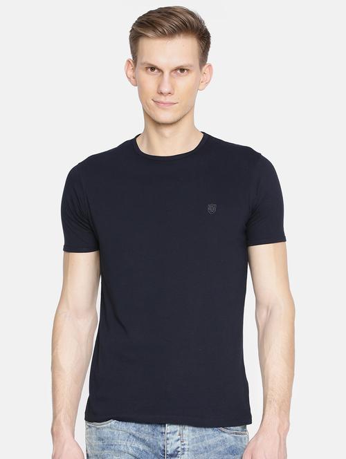 navy blue cotton t-shirt - 15925523 - Standard Image - 1