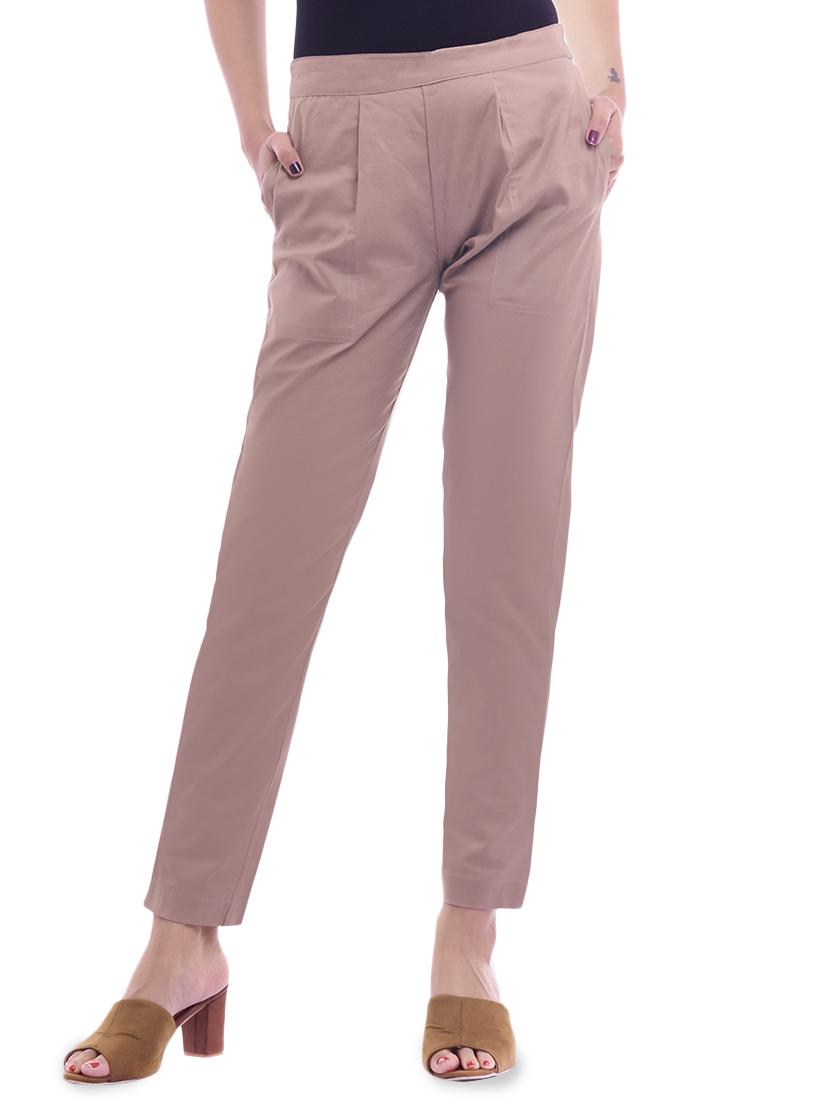 elasticated waist pleated trouser - 15925554 - Zoom Image - 1