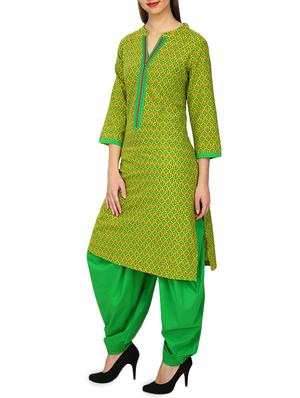 straight printed kurta - 15926227 - Standard Image - 2