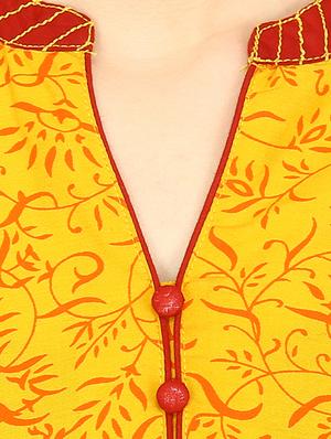 straight printed kurta - 15926350 - Standard Image - 4