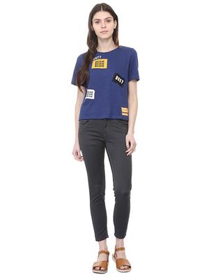 charcoal black mid-rise jeans - 15926390 - Standard Image - 5