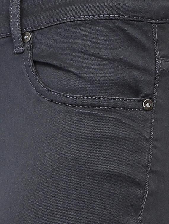 charcoal black mid-rise jeans - 15926390 - Zoom Image - 4