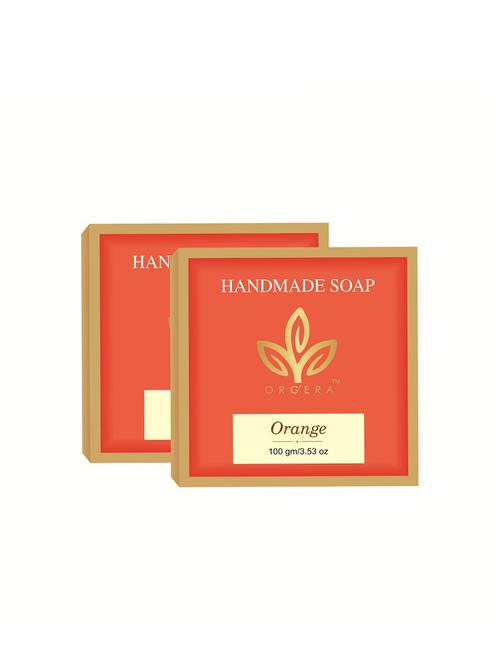 org'era set of 2 orange handmade soap - 15926621 - Standard Image - 1