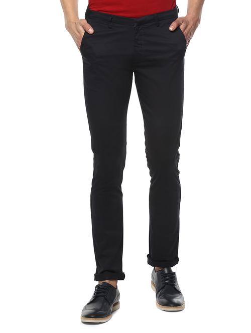 blue cotton chinos - 15926646 - Standard Image - 1