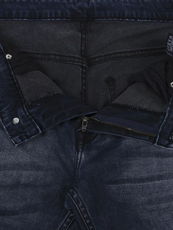 blue cotton washed jeans - 15926659 - Zoom Image - 5