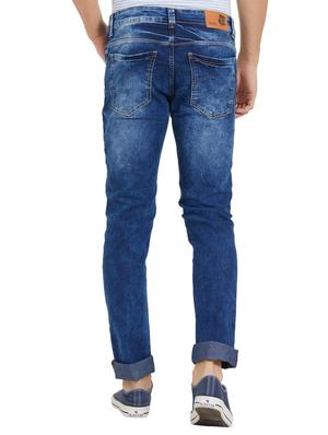 blue light washed denim jeans - 15926662 - Standard Image - 3