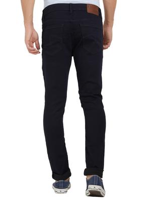 blue cotton plain jeans - 15926668 - Standard Image - 3