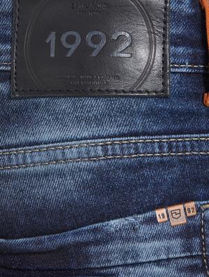 blue light washed patched denim jeans - 15926673 - Standard Image - 5