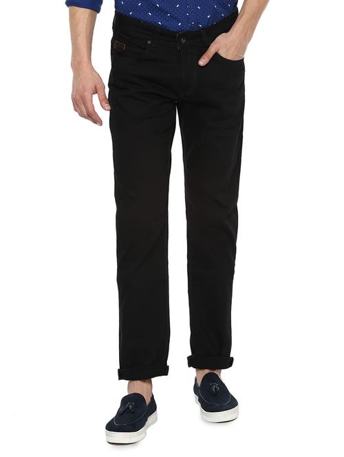 black plain denim jeans - 15926679 - Standard Image - 1