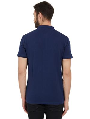 blue cotton polo t-shirt - 15926744 - Standard Image - 3