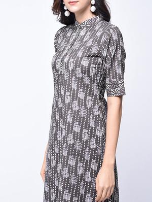 batik kurta with palazzo set - 15926937 - Standard Image - 3
