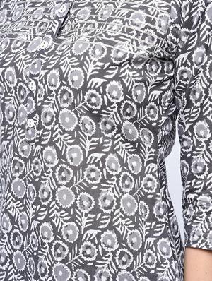 printed kurta with palazzo set - 15926977 - Standard Image - 4