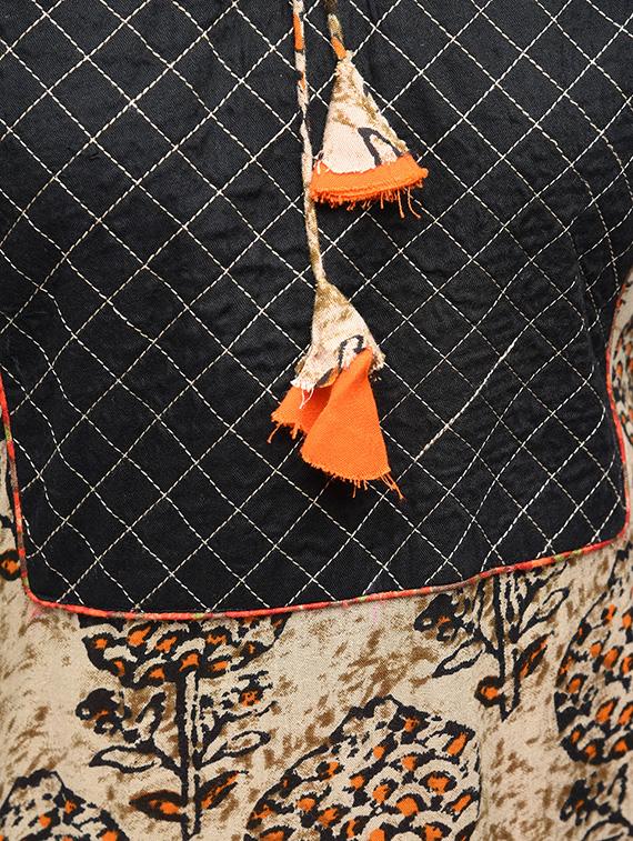 yoke design a-line kurta with palazzo set - 15927008 - Zoom Image - 3