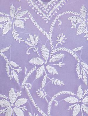 chikankari straight kurta - 15927038 - Standard Image - 4