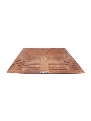 square wood tray - 15927332 - Standard Image - 3