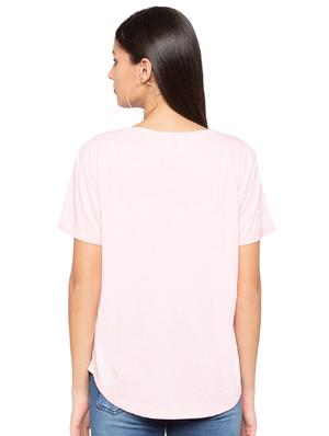 pocket detail curved hem tee - 15927488 - Standard Image - 3