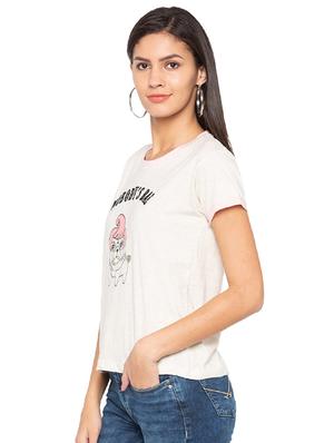 graphic print short sleeved tee - 15927499 - Standard Image - 2