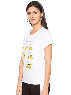 graphic print short sleeved tee - 15927504 - Standard Image - 2