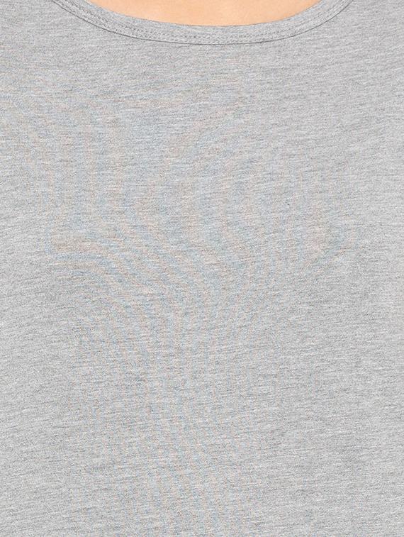 round neck melange tee - 15927505 - Zoom Image - 5