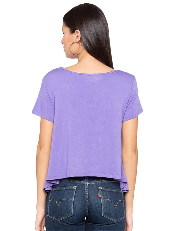 embellished asymmetric boxy top - 15927524 - Zoom Image - 3