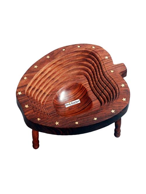 desi karigar apple shaped spring tray - 15928011 - Standard Image - 1
