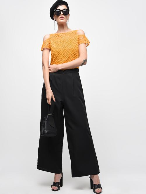 cold shoulder color block jumpsuit - 15928116 - Very Small Image - 1