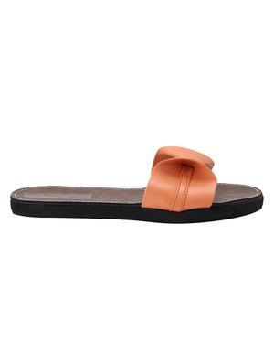 orange slip on sandals - 15928278 - Standard Image - 2