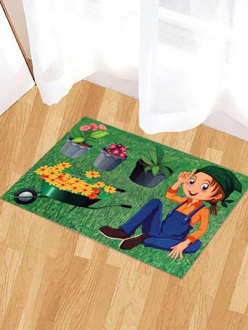 status 3d digital print nylon anti slip door mat -15"x23" (pack of 1) - 15928472 - Standard Image - 1