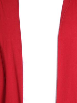 red cotton shrug - 15928545 - Standard Image - 5