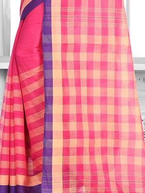 tant handloom saree - 15929492 - Standard Image - 3