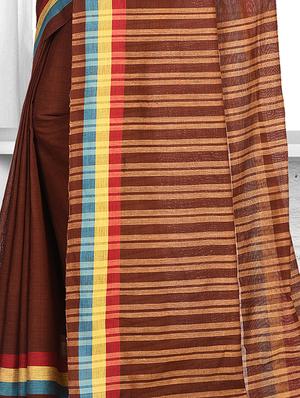 tant handloom saree - 15929498 - Standard Image - 3