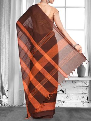 tant handloom saree - 15929500 - Standard Image - 2