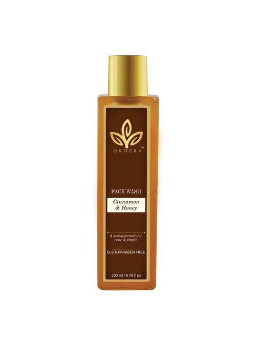 org'era cinnamon and honey face wash - 15929558 - Standard Image - 1