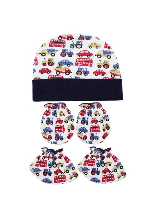 navy blue cotton gift set - 15929940 - Standard Image - 1