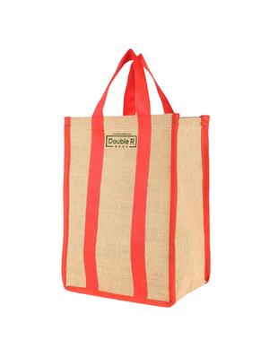 red jute regular shopping bag - 15930096 - Standard Image - 4