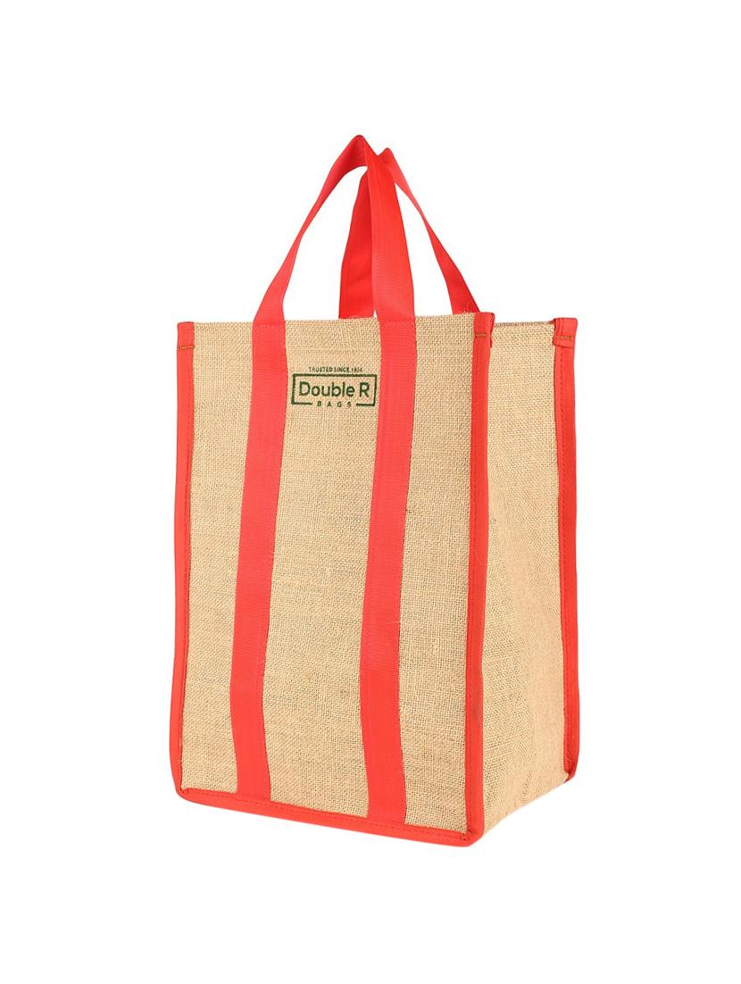 red jute regular shopping bag - 15930096 - Zoom Image - 4