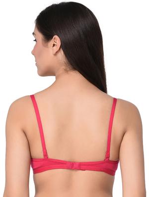 set of 2 solid bow patch bras - 15930150 - Standard Image - 3
