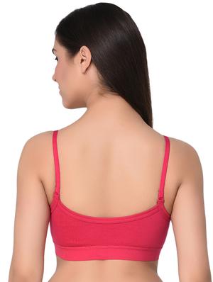 set of 2 solid sports bras - 15930183 - Standard Image - 5