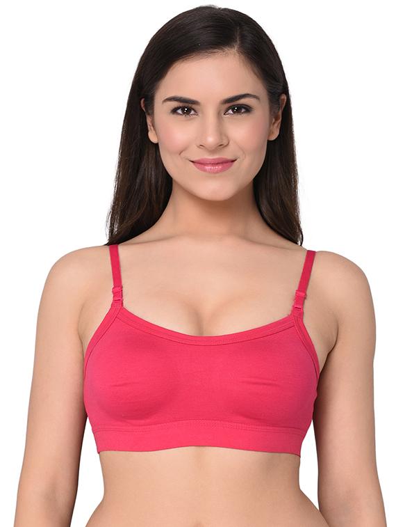 set of 2 solid sports bras - 15930183 - Zoom Image - 4